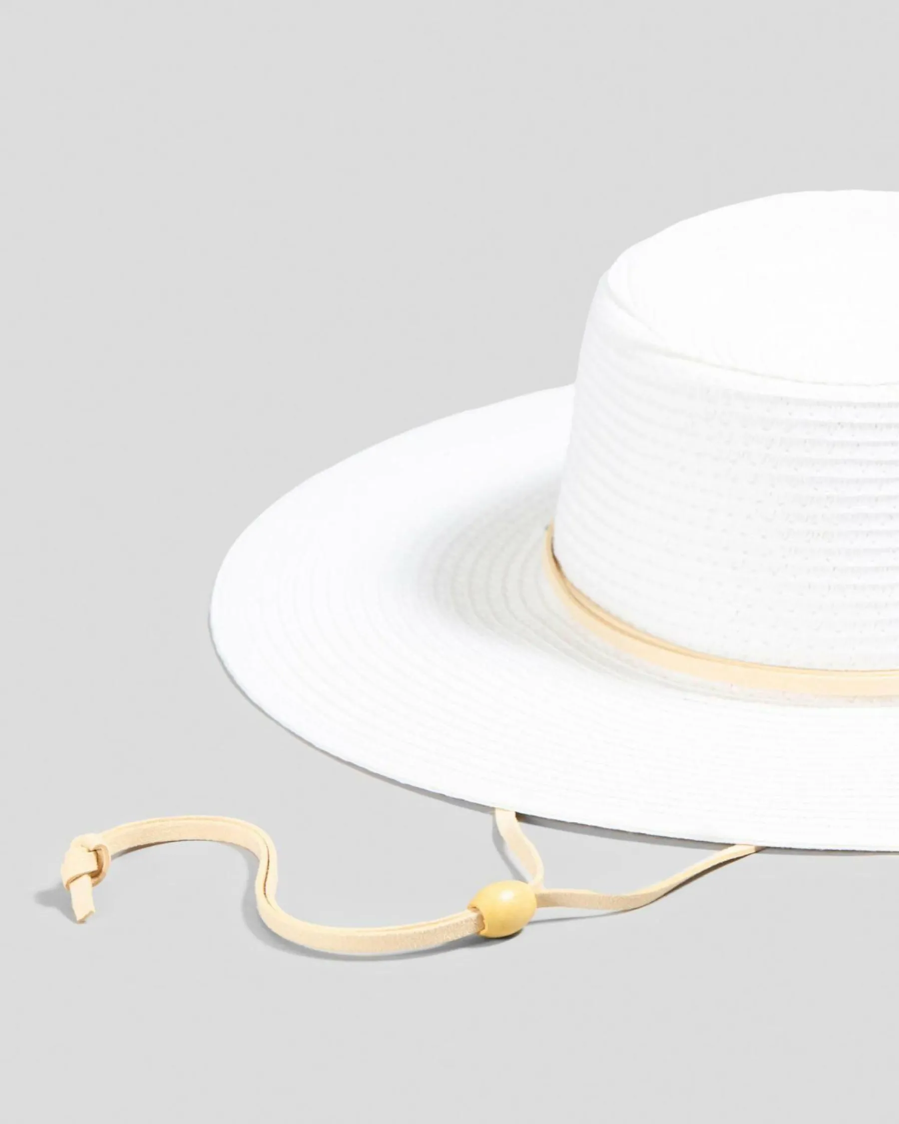 Headwear*Mooloola Danielle Boater Hat White