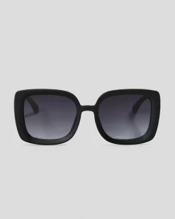 Sunglasses*Indie Eyewear Danny Sunglasses Matte Black/smoke