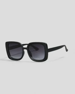 Sunglasses*Indie Eyewear Danny Sunglasses Matte Black/smoke
