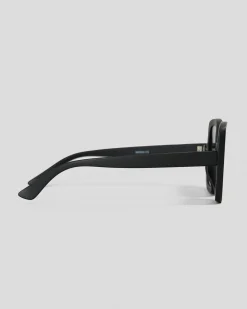 Sunglasses*Indie Eyewear Danny Sunglasses Matte Black/smoke