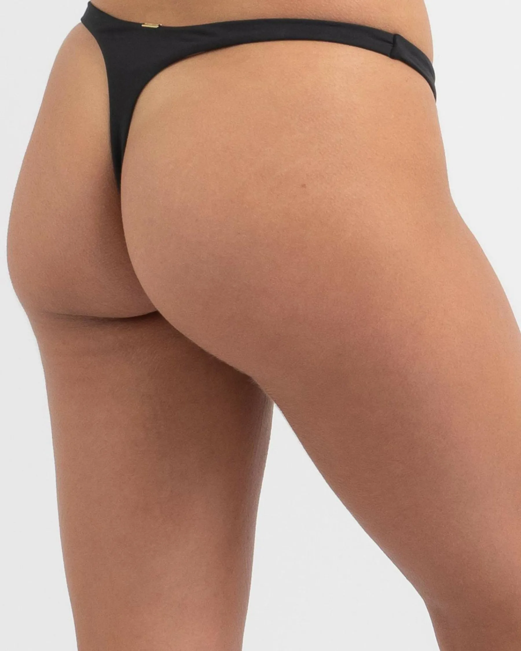 Bikinis*Topanga Darcy G-String Bikini Bottom Black