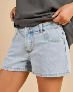Bottoms*Thrills Daria Shorts Shadow Blue