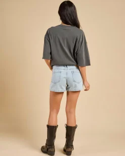 Bottoms*Thrills Daria Shorts Shadow Blue