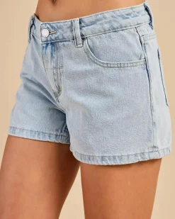 Bottoms*Thrills Daria Shorts Shadow Blue