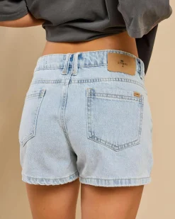 Bottoms*Thrills Daria Shorts Shadow Blue