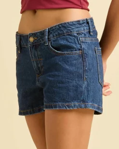 Bottoms*Thrills Daria Shorts Rinsed Ink