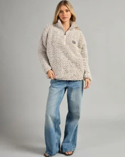 Jumpers & Hoodies*Rip Curl Dark N Stormy Sweatshirt Off White