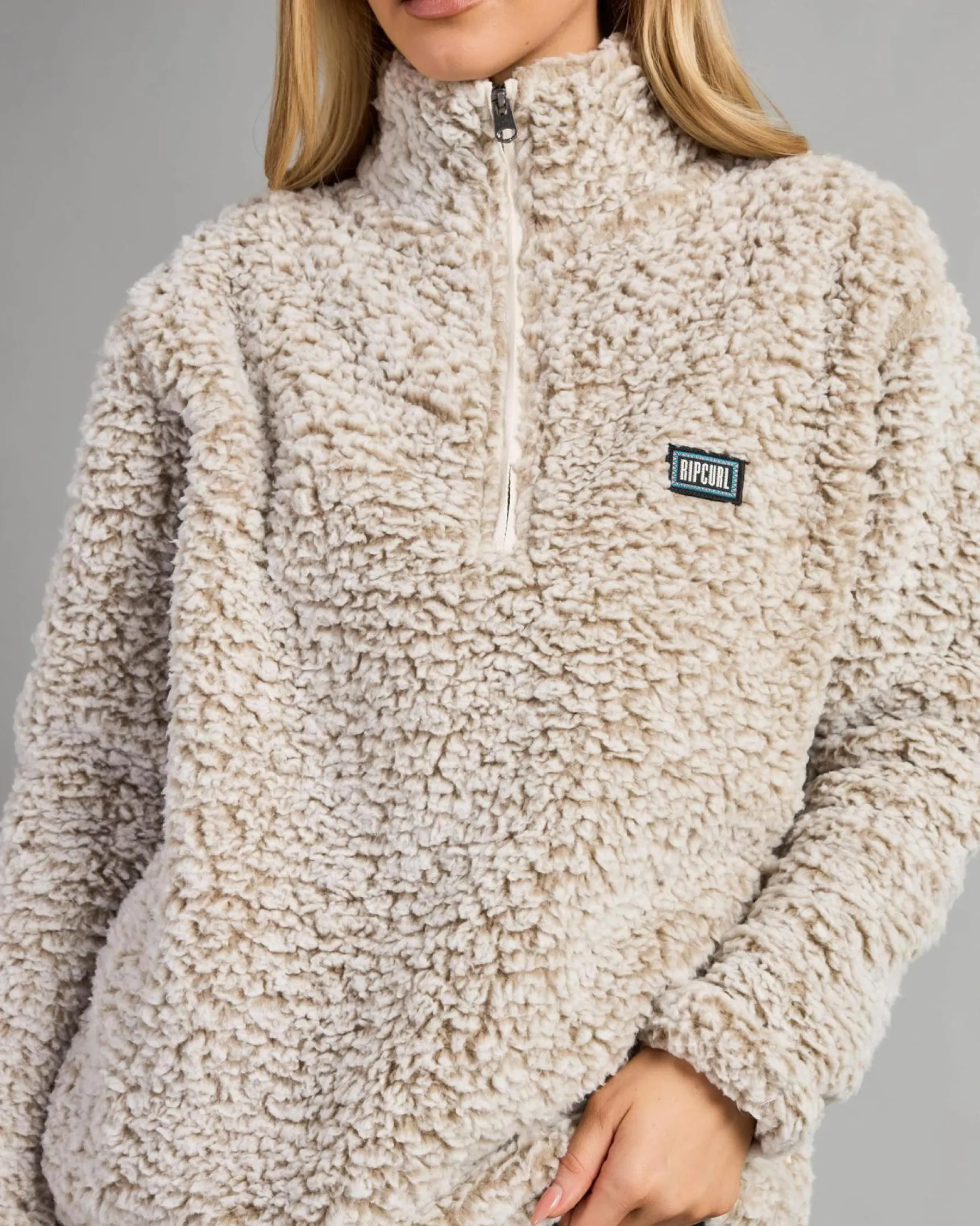Jumpers & Hoodies*Rip Curl Dark N Stormy Sweatshirt Off White