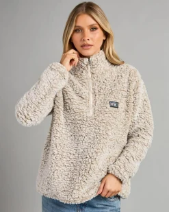 Jumpers & Hoodies*Rip Curl Dark N Stormy Sweatshirt Off White
