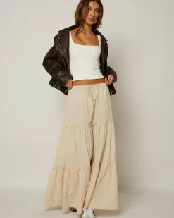 New Dawn Maxi Skirt Women Bottoms