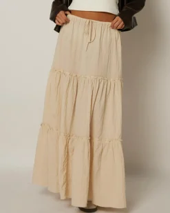 New Dawn Maxi Skirt Women Bottoms