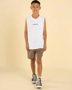 Best Day And Night Muscle Yth Muscle Tank Kids/BOY Tops & T-Shirts