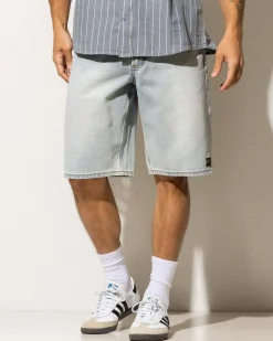 Denim|Shorts & Bottoms*RVCA Dayshift Denim Shorts Vintage Blue
