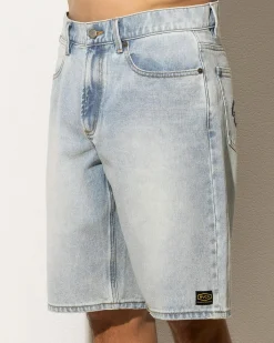 Denim|Shorts & Bottoms*RVCA Dayshift Denim Shorts Vintage Blue