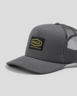 Headwear*RVCA Dayshift Foamy Trucker Cap Garage Blue
