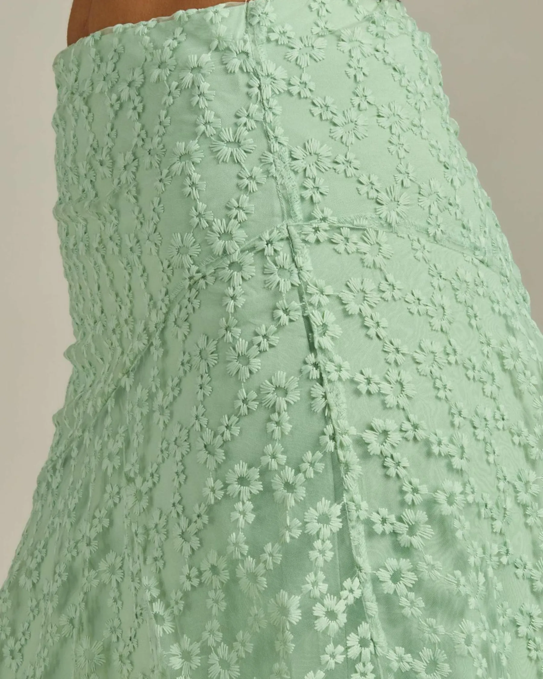 Bottoms*Mooloola Deedee Midi Skirt Sage