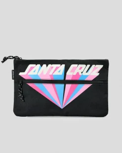 Pencil Cases & Stationery|Pencil Cases & Stationery*Santa Cruz Delta Strip XL Pencil Case Black