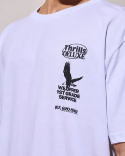 Tops & T-Shirts*Thrills Deluxe Merch Fit T-Shirt Black/white