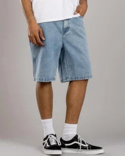 Denim|Shorts & Bottoms*S-Double Denim Standard Shorts Fade Wash