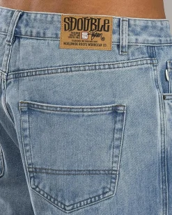 Denim|Shorts & Bottoms*S-Double Denim Standard Shorts Fade Wash