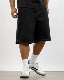 Denim|Shorts & Bottoms*S-Double Denim Standard Shorts Black Wash