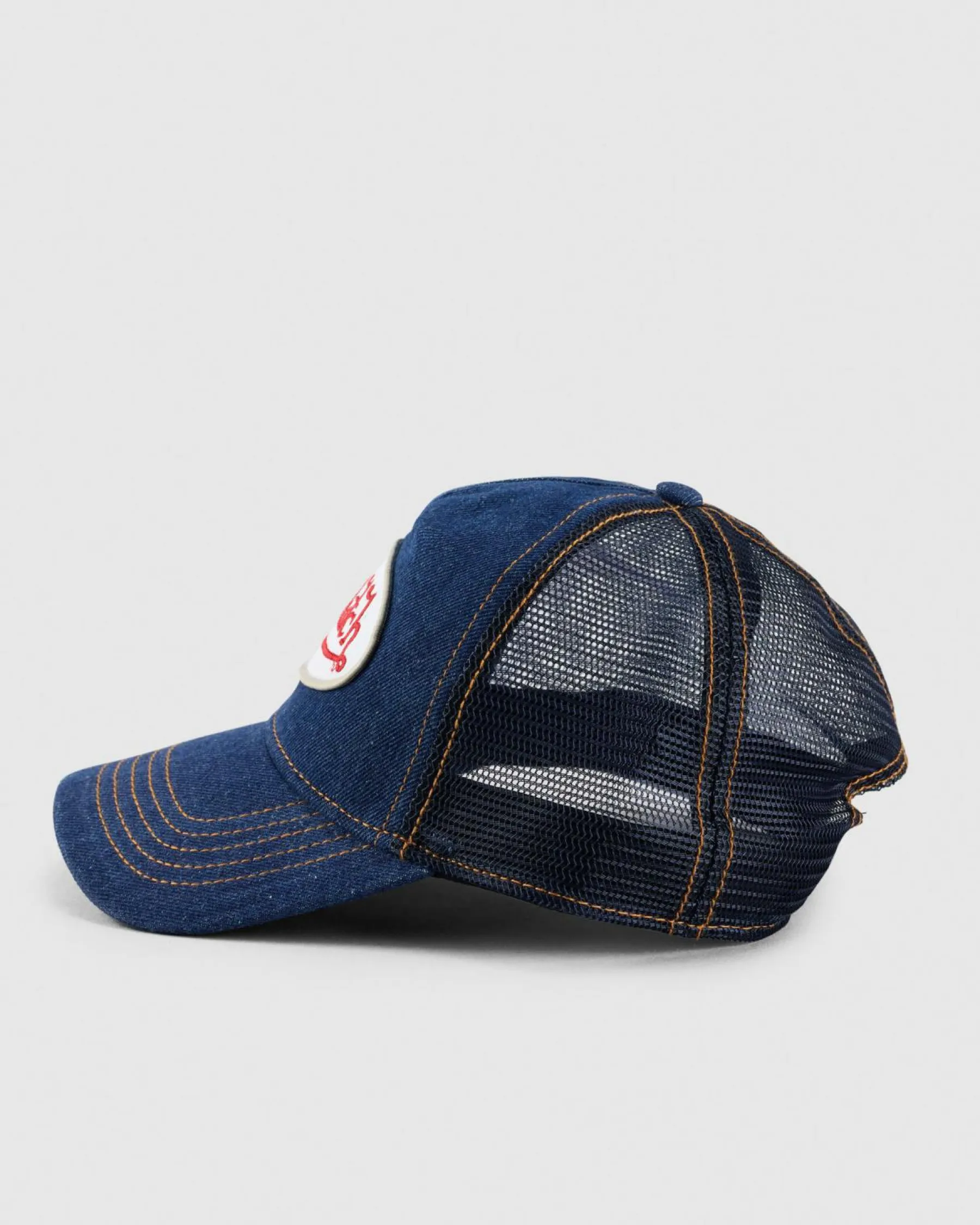 Headwear*Von Dutch Throwback Trucker Cap Denim