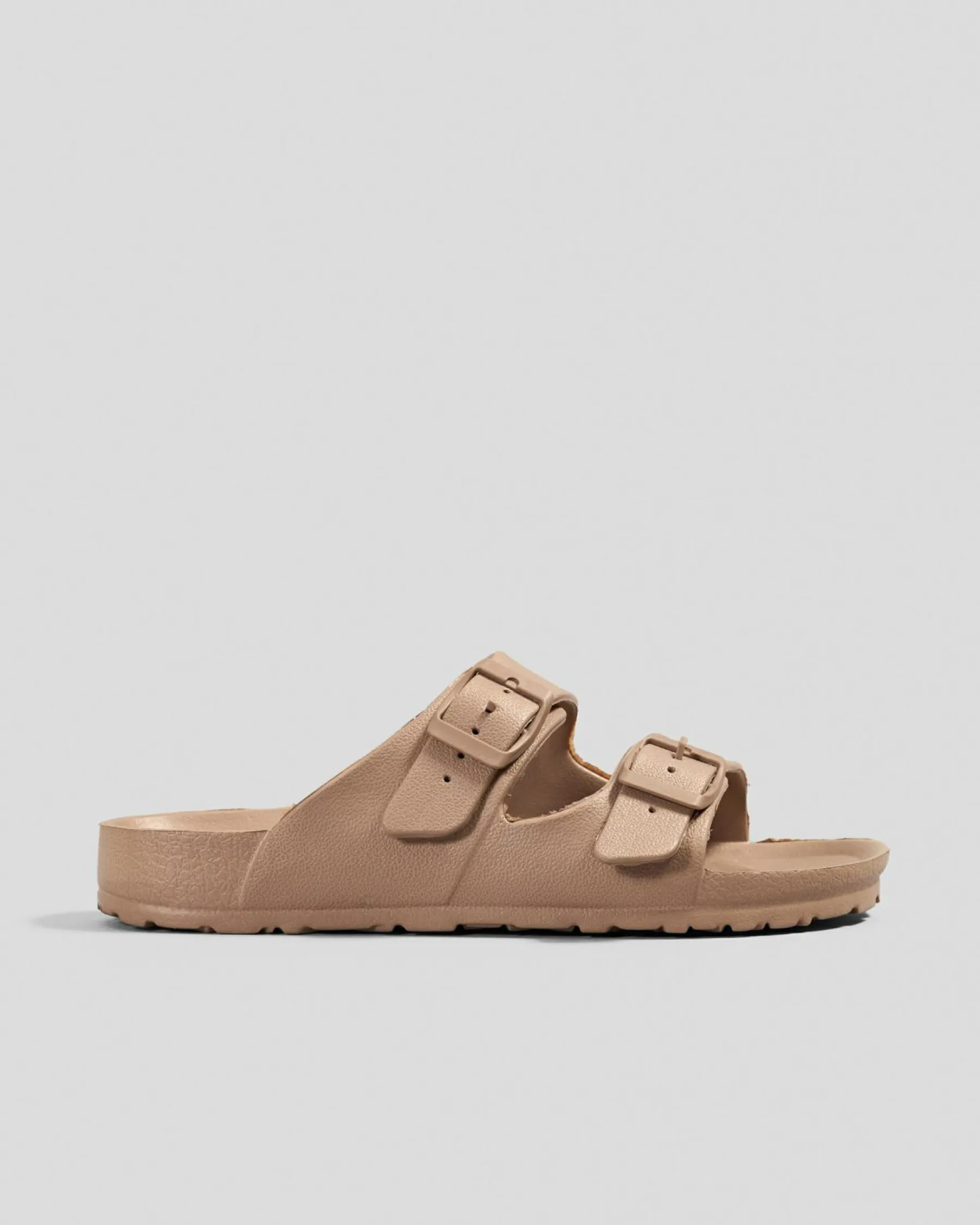 Slides*Ava And Ever Denver Slide Sandals Mocha