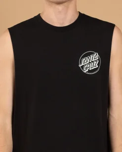 Sale Descended Dots Mono Muscle Tank Tops & T-Shirts