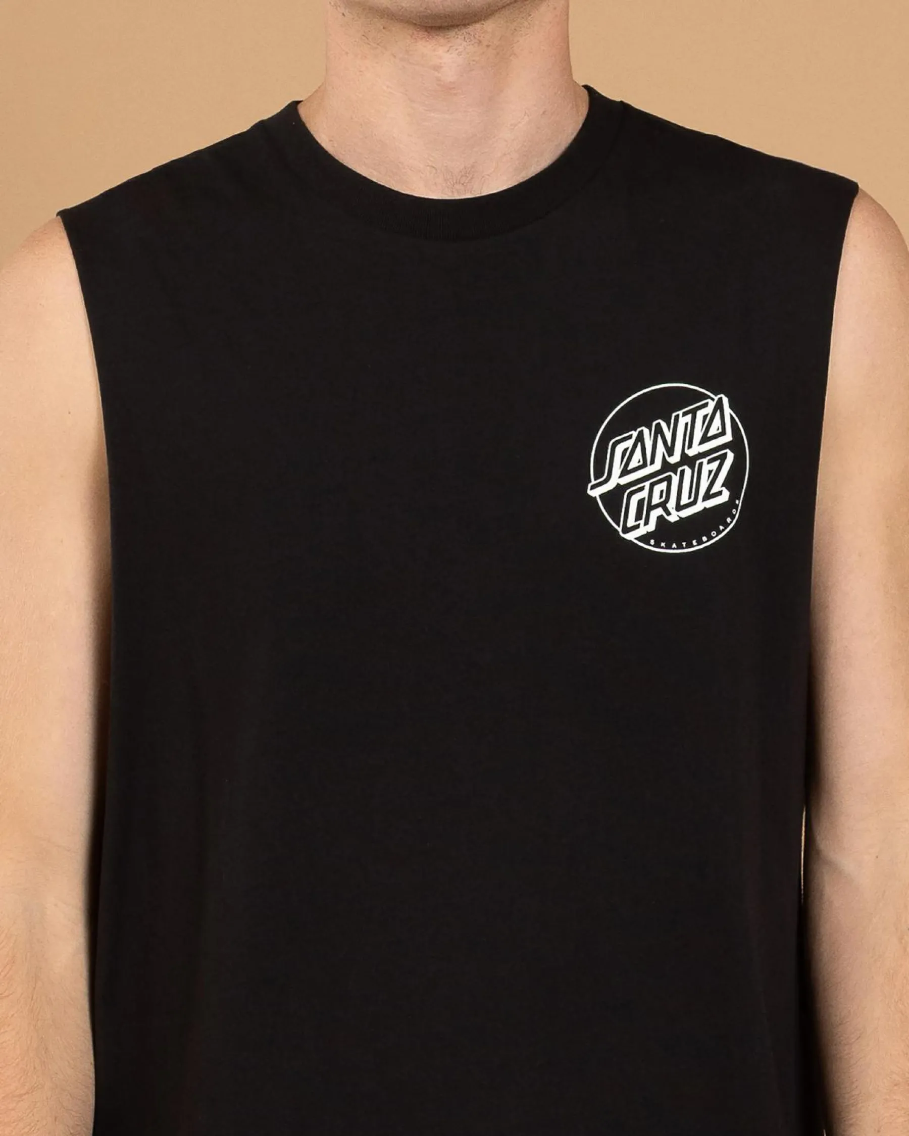 Sale Descended Dots Mono Muscle Tank Tops & T-Shirts