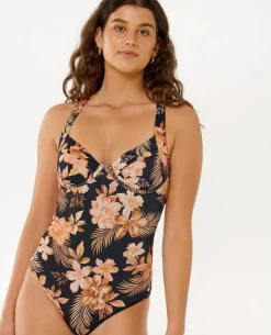 One Pieces*Rip Curl Desert Dreams D/DD One Piece Swimsuit Black