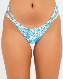 Bikinis*Topanga Devora Cheeky Loop Bikini Bottom Blue