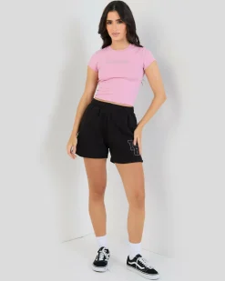 Clearance Diamante` Baby Tee Women Tops