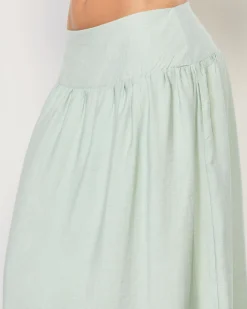 Bottoms*Mooloola Dianne Maxi Skirt Sage