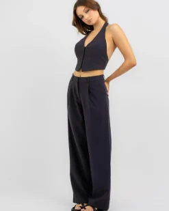 Sets|Bottoms*Ava And Ever Dicaprio Pants Charcoal