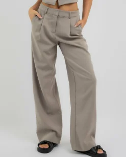 Sets|Bottoms*Ava And Ever Dicaprio Pants Taupe