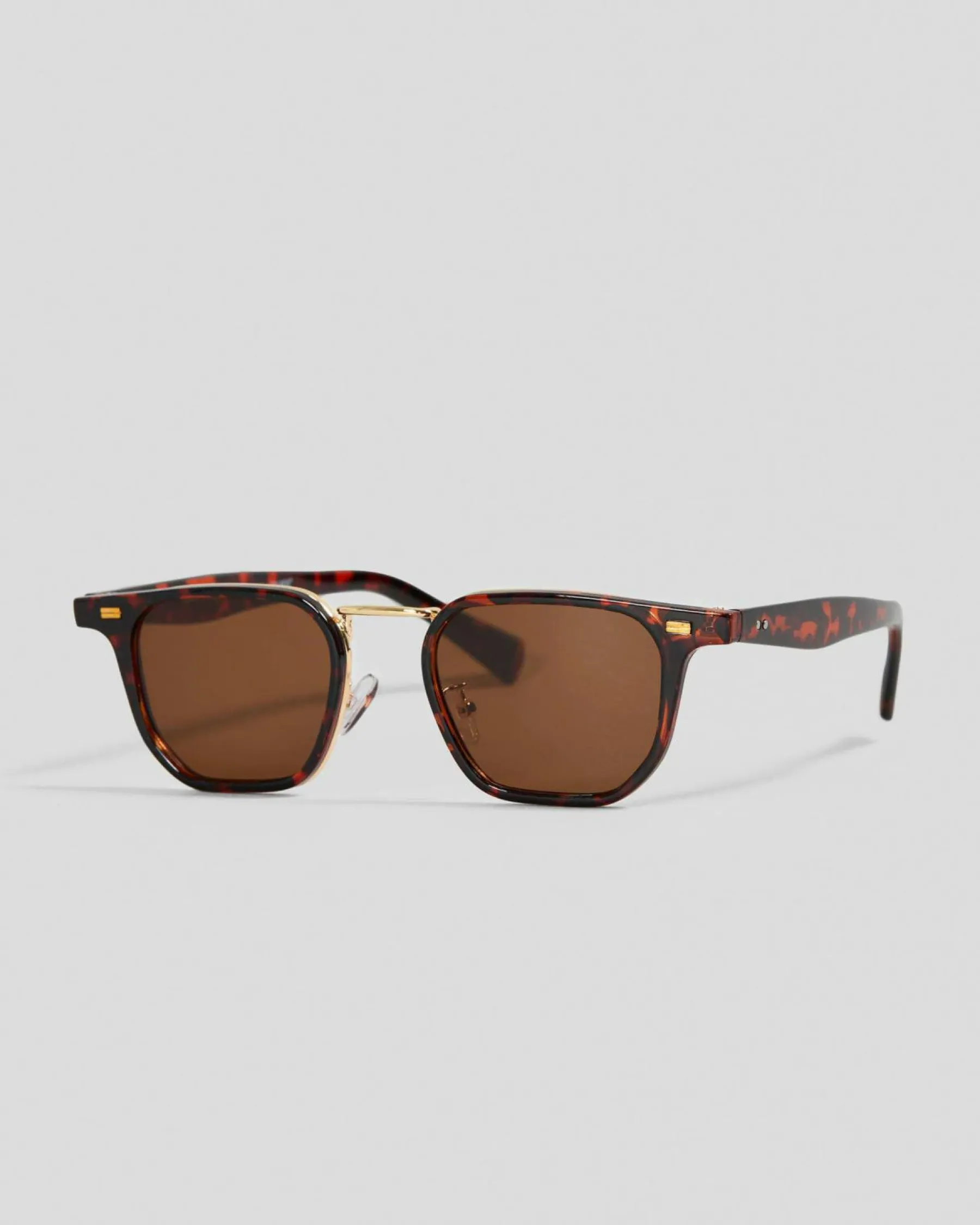 Sunglasses*Indie Eyewear Dillon Sunglasses Tort/brown