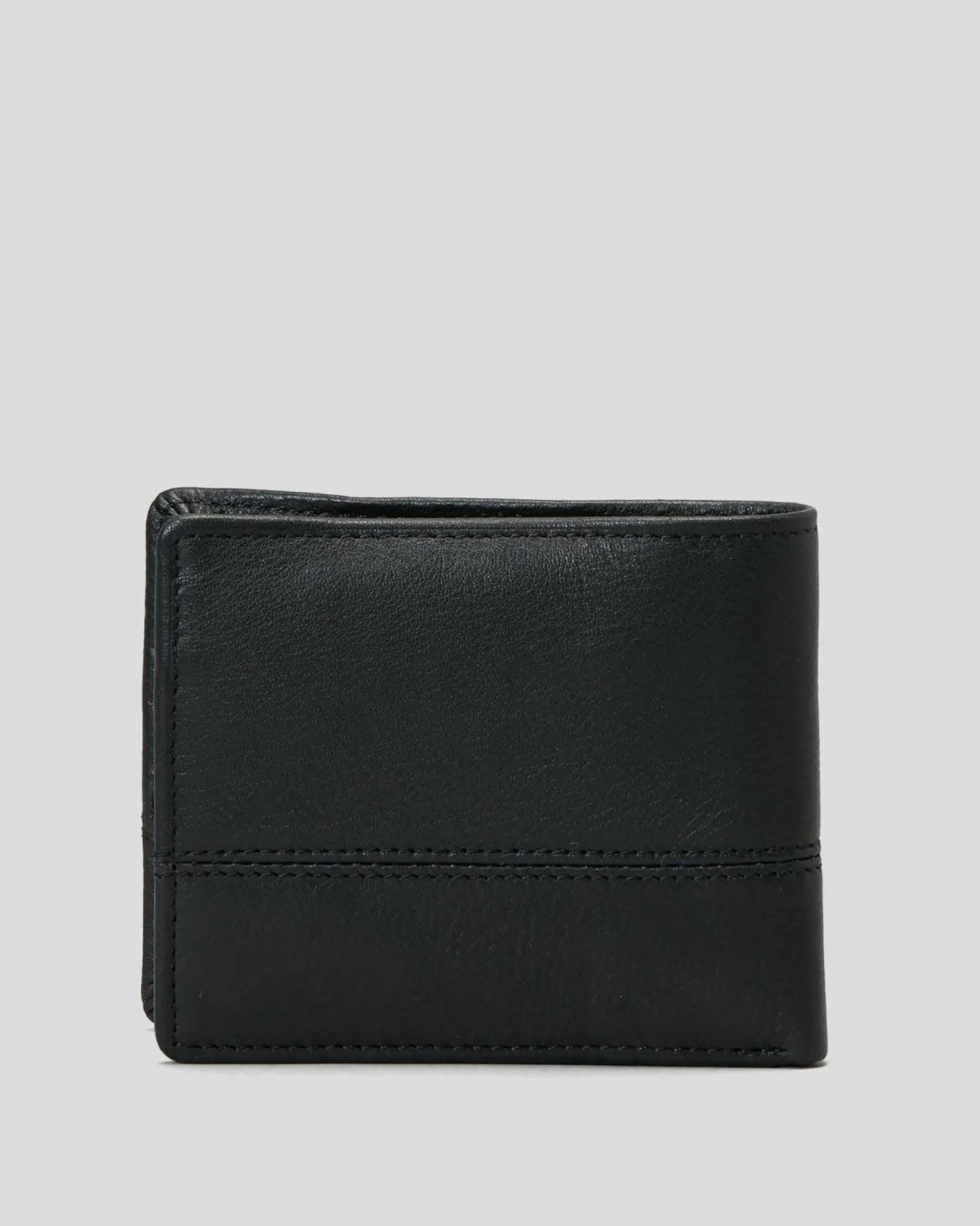 Wallets*Billabong Dimension 2In1 Leather Wallet Black