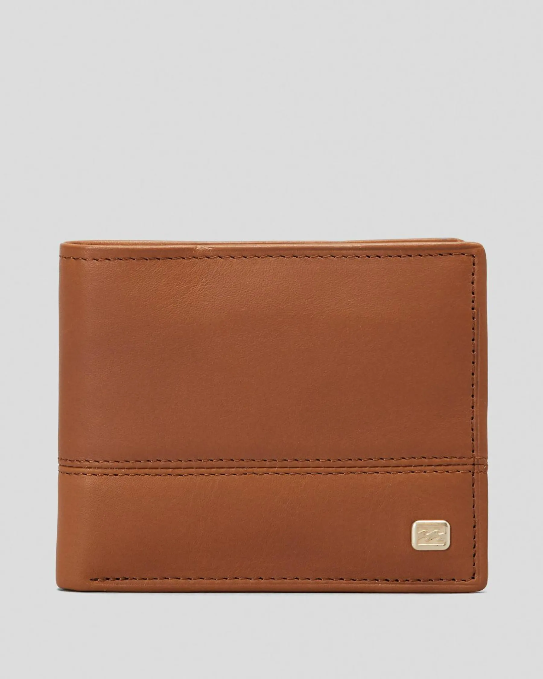 Wallets*Billabong Dimension 2In1 Leather Wallet Tan