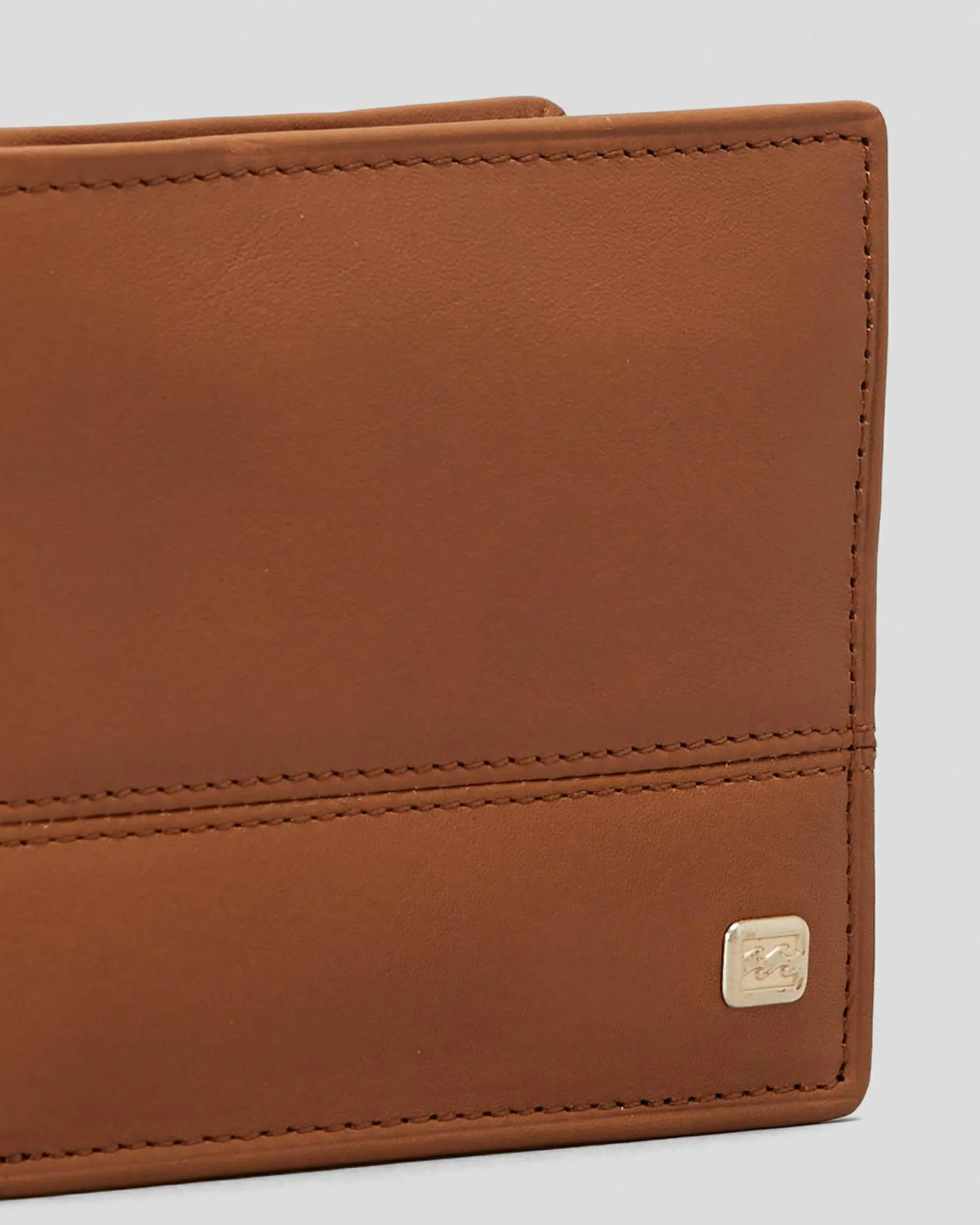 Wallets*Billabong Dimension 2In1 Leather Wallet Tan