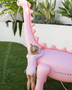Hot Dino Giant Sprinkler Women Beach Accessories|Beach Accessories & Towels