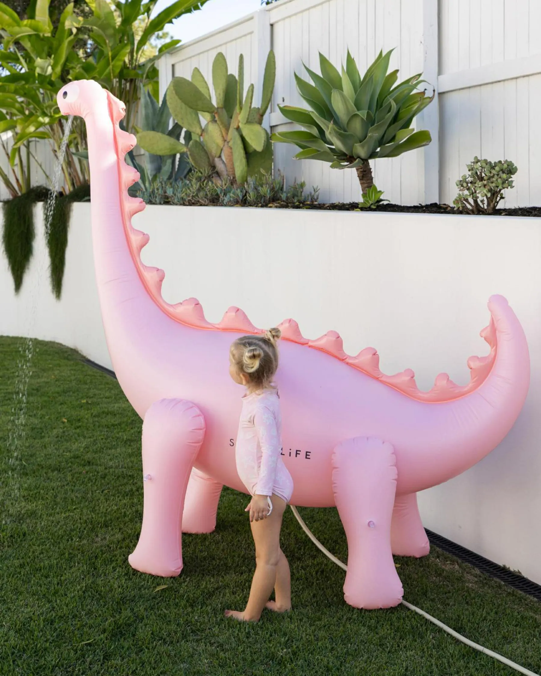 Hot Dino Giant Sprinkler Women Beach Accessories|Beach Accessories & Towels