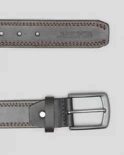 Belts*Jacks Disclosure Belt Brown