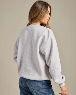 Jumpers & Hoodies*Wrangler Discover Slouch Sweatshirt Grey Marle