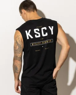 Clearance Division Dual Curved Muscle Tank Tops & T-Shirts