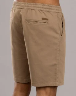 Shorts & Bottoms*Lucid Division Elastic Waist Shorts Sand