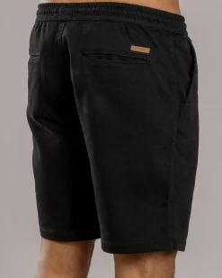 Shorts & Bottoms*Lucid Division Elastic Waist Shorts Black