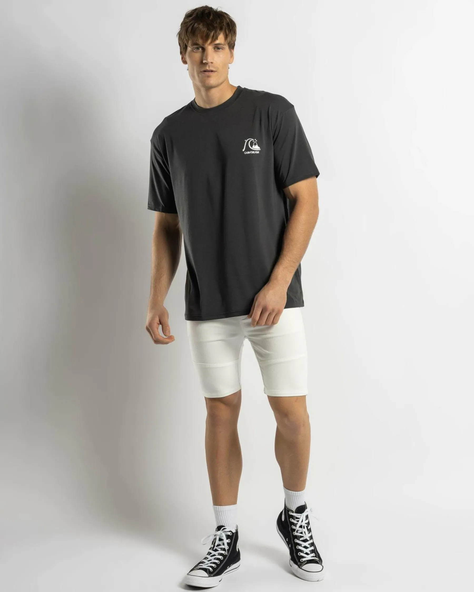 Tops & T-Shirts*Quiksilver DNA Surf T-Shirt Tarmac