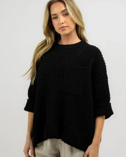 Knitwear|Jumpers & Hoodies*Mooloola Do It Knit Black