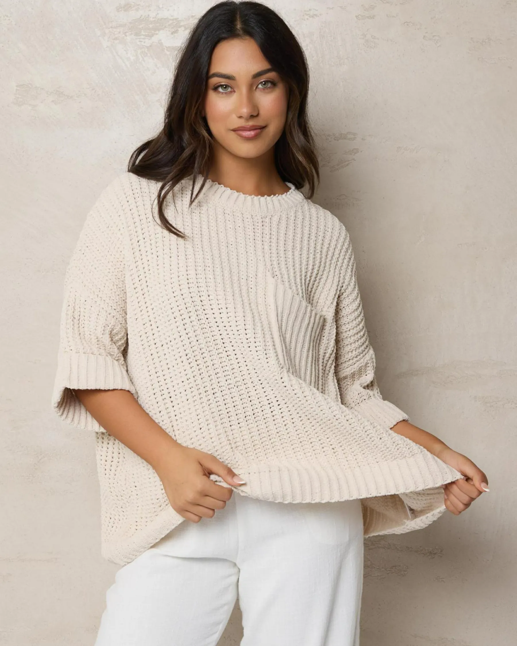 Knitwear|Jumpers & Hoodies*Mooloola Do It Knit Beige