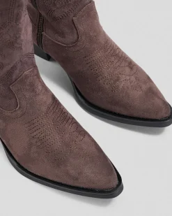 Boots*Ava And Ever Dolly Boots Espresso